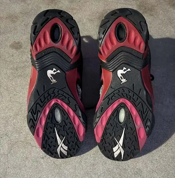 Reebok Shaqnosis x adidas Red Damian Lillard Damenosis Men’s Size 10
